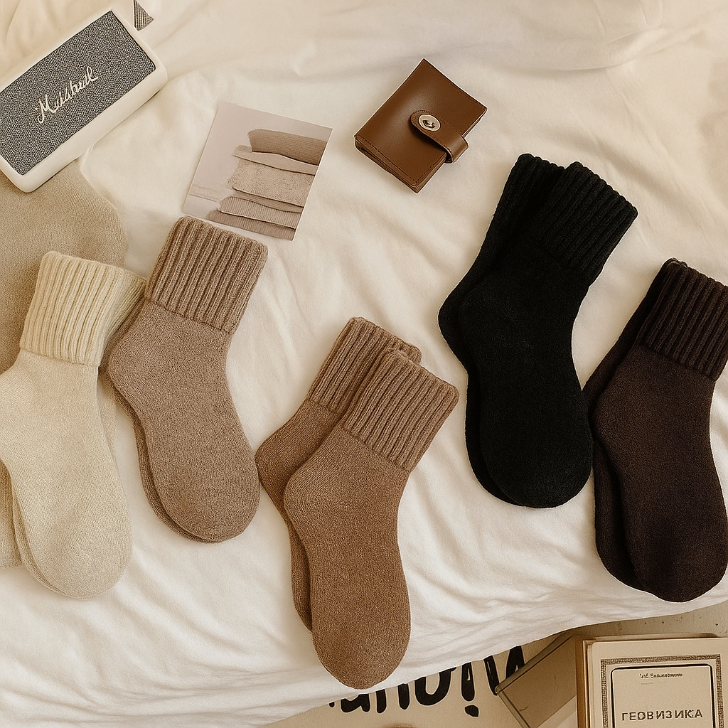 Chaussettes cosy d’hiver pour femmes