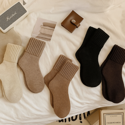Chaussettes cosy d’hiver pour femmes