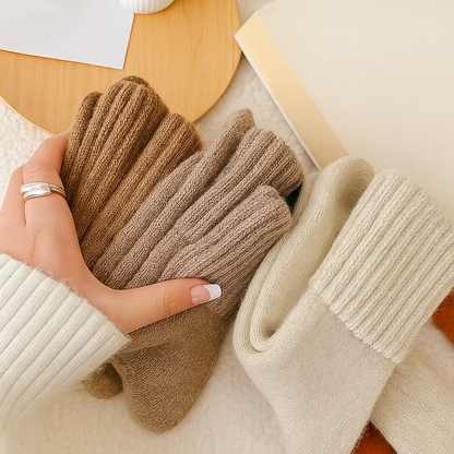 Chaussettes cosy d’hiver pour femmes