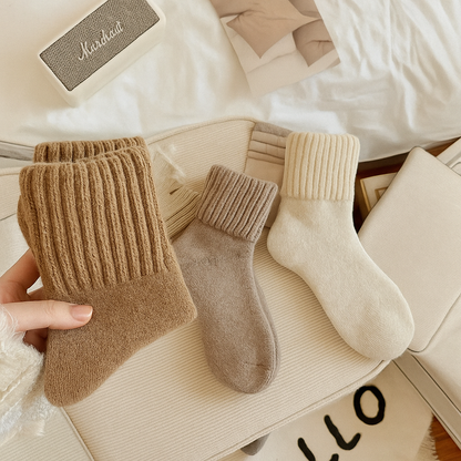 Chaussettes cosy d’hiver pour femmes