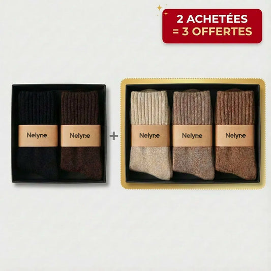 Chaussettes cosy d’hiver pour femmes